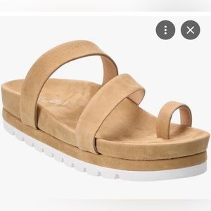 J Slides Women's Roper Sandal- Sand, size 5.5